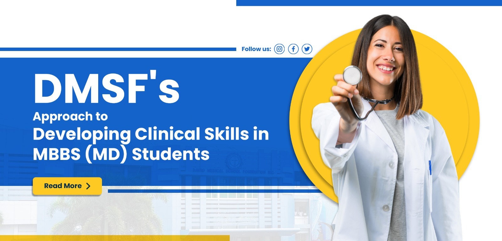 Key features of MBBS (MD) degree at DMSF