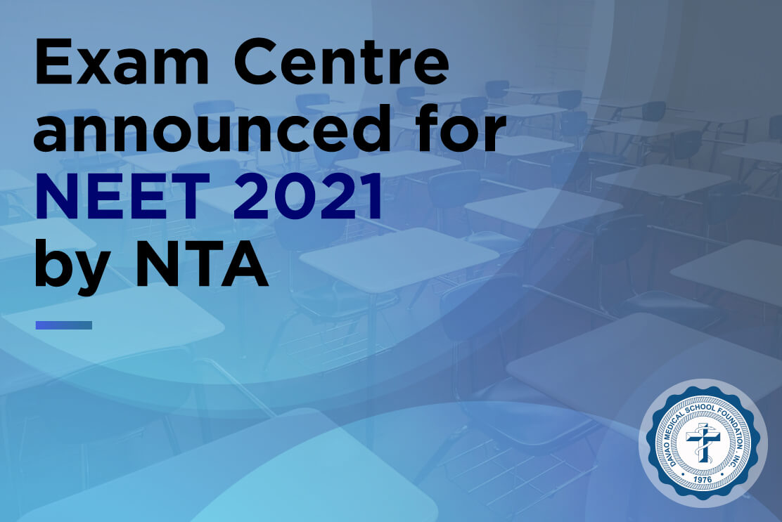 Exam Centre announced for NEET 2021 by NTA