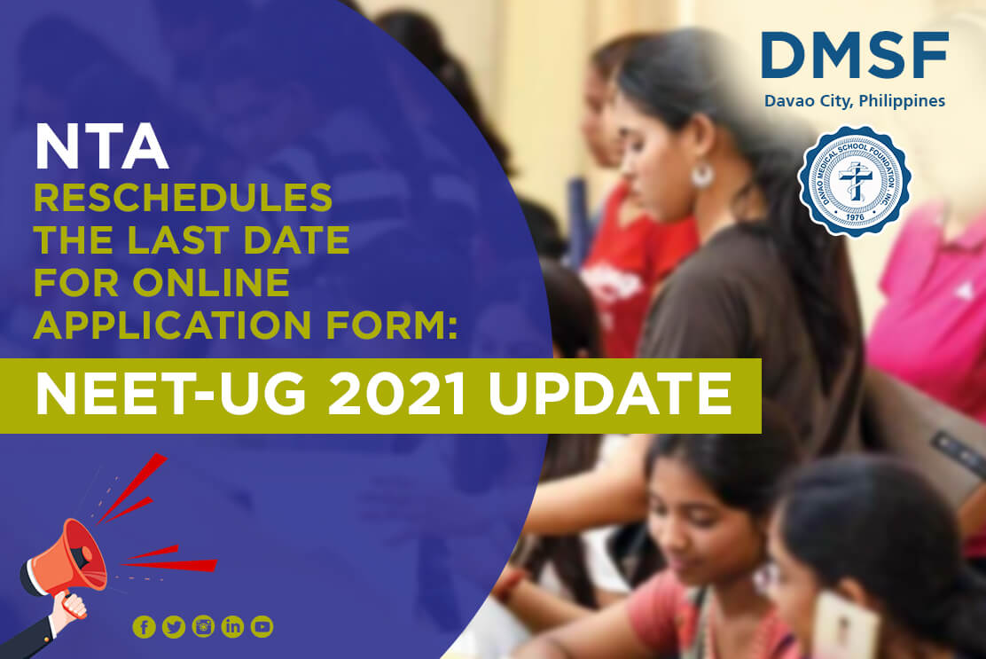 NTA reschedules the last date for online application form: NEET-UG 2021 update