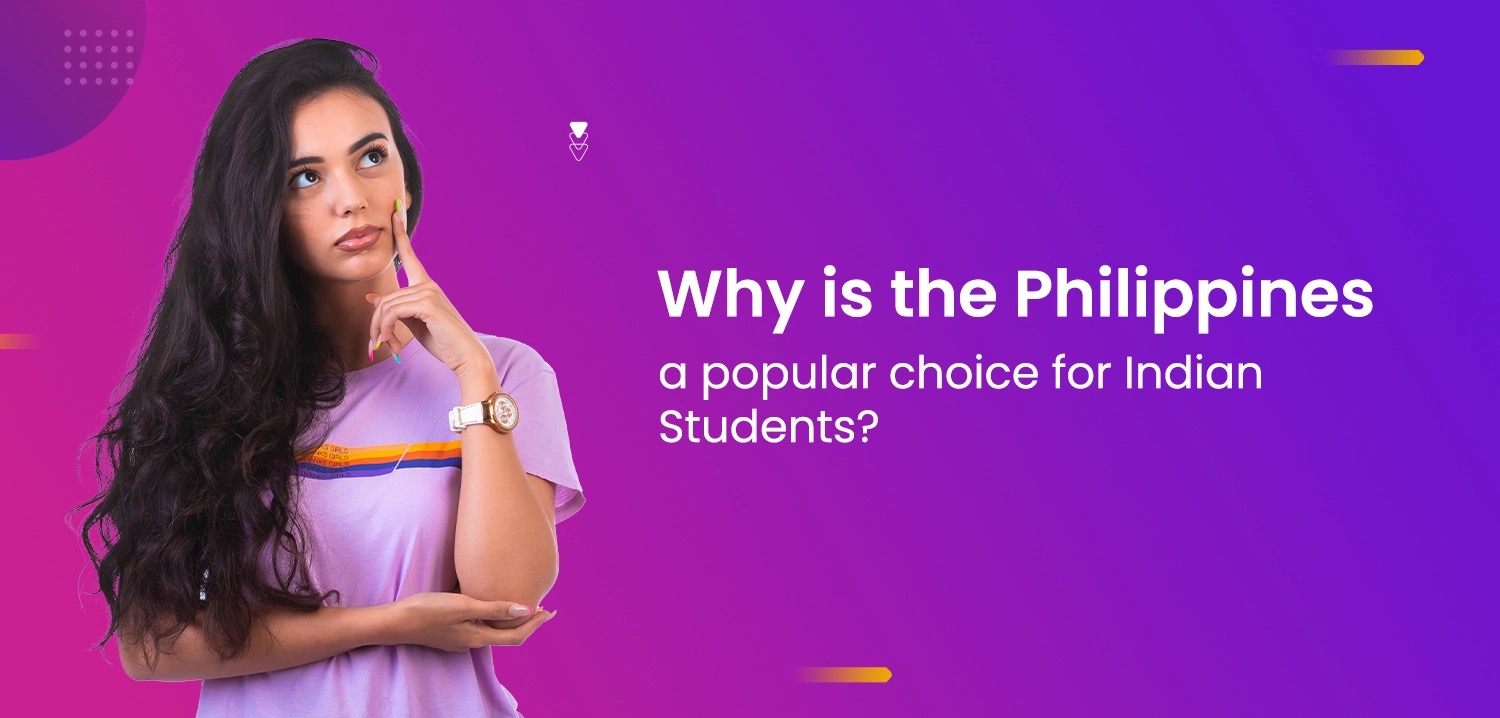 Why is the Philippines a popular choice for Indian students