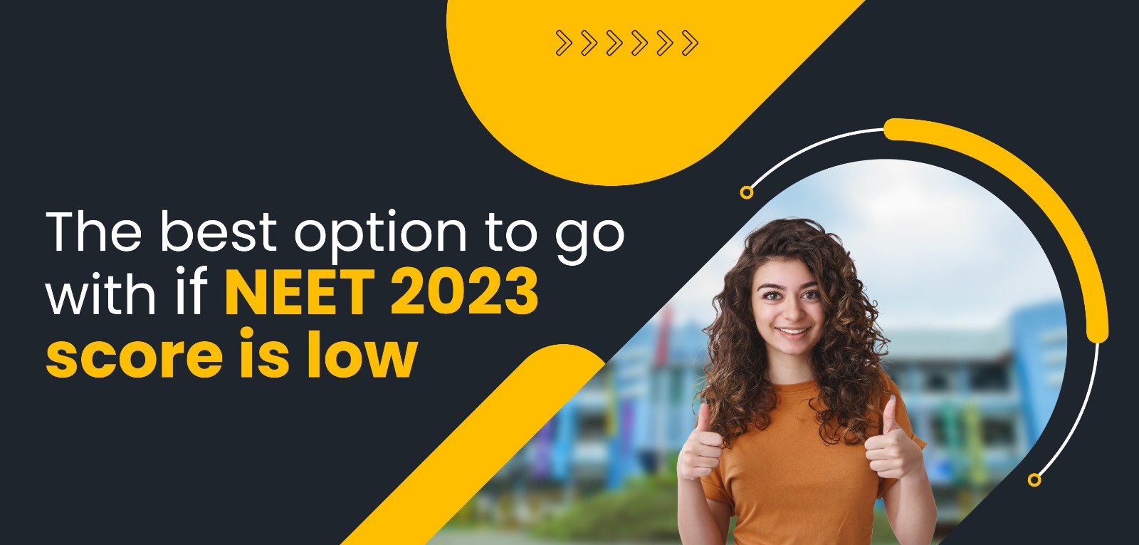 The best option to go with if NEET 2023 score is low 